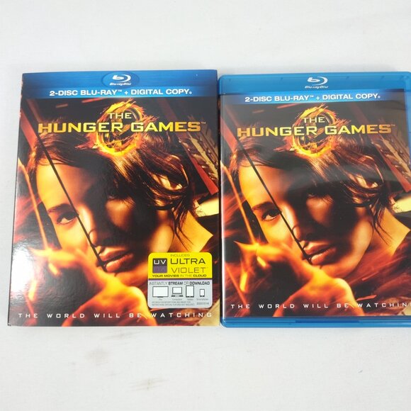 The Hunger Games - 2012 - 2 Disc Blu/ray DVD - Rated PG/13 - Used- W/Slipcover - Picture 3 of 6